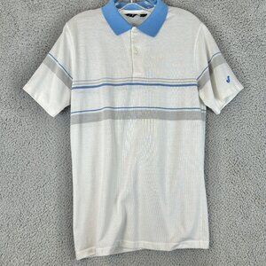 Vintage‎ Jantzen Mens Polo Shirt Collared 1970s Retro Size Medium Stripes Skater
